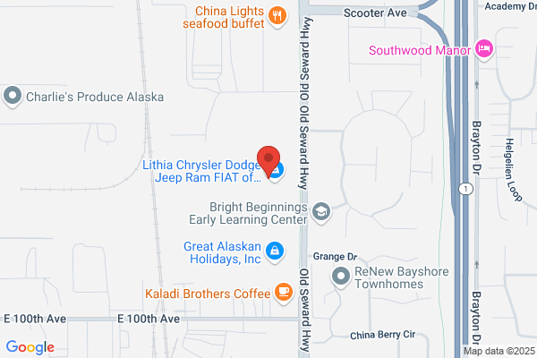 Lithia Chrysler Dodge Jeep Ram FIAT of South Anchorage Parts Center