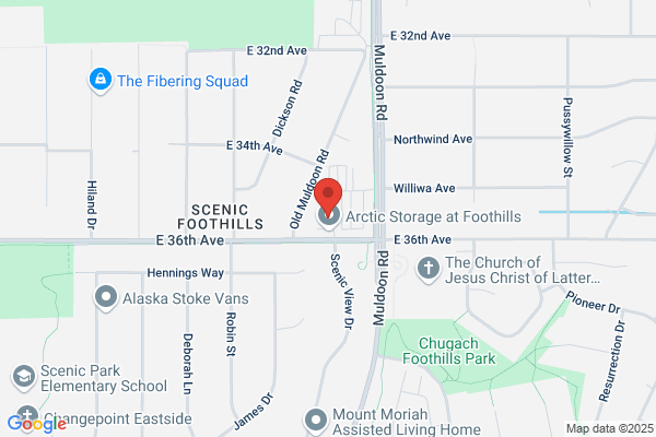 Arctic Storage at Foothills