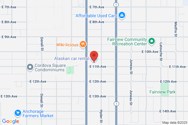 VAN Rental Anchorage - CARNGO