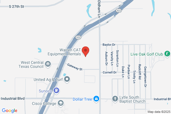 Warren CAT Equipment Sales, Parts & Service