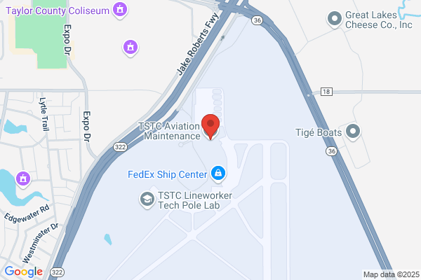 Texas State Technical College West Texas Abilene, Aviation Maintenance-Airport Hanger