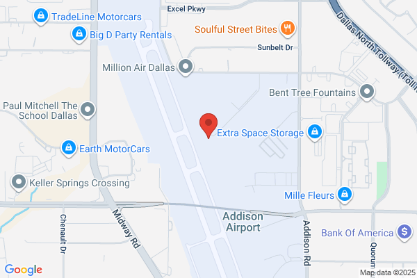 Addison Airport Hanger Rentals