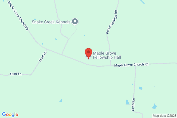 Maple Grove Fellowship Hall