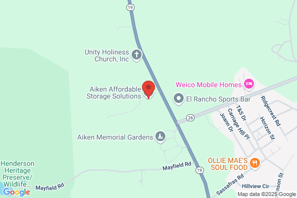 Aiken Affordable Storage Solutions Self Storage Facility
