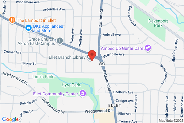 Akron-Summit County Public Library, Branch Libraries, Ellet