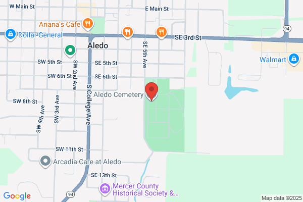 Aledo City of, Cemetery