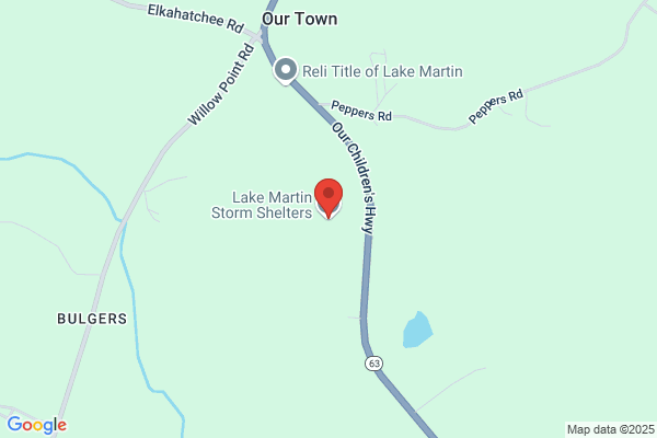 Lake Martin Storm Shelters