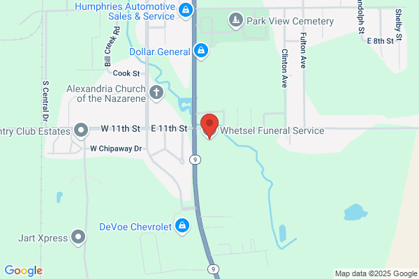 Whetsel Funeral Service