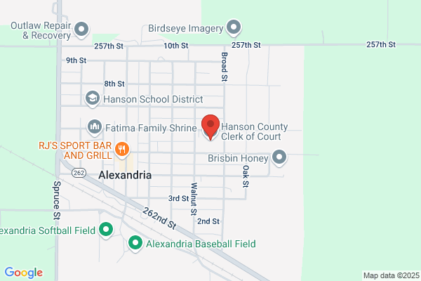 Hanson County of, Clerk of Courts