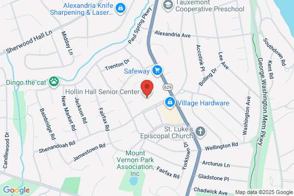 Fairfax County Government, Community Centers, Senior Centers, Hollin Hall