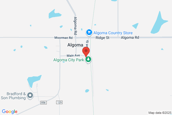 U S Government, Post Office, Algoma Post Office