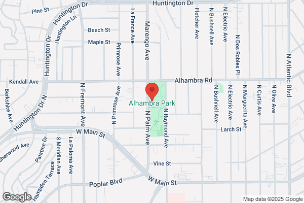 Alhambra City of, Parks & Recreation, Alhambra Park