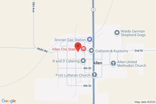 United States Government, Allen, Post Office
