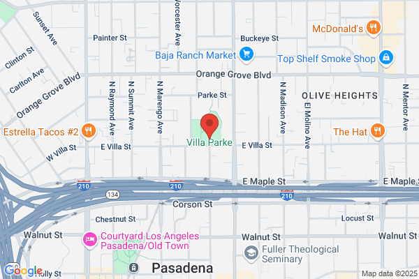 Pasadena City of, Libraries, Branch Libraries, Villa Parke Community Library
