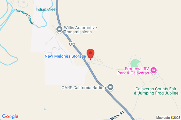 New Melones Storage