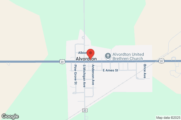 United States Government, Post Office, Alvordton