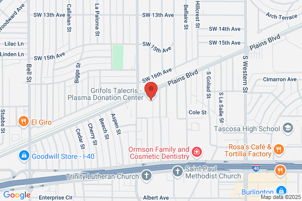 Grifols Talecris - Plasma Donation Center
