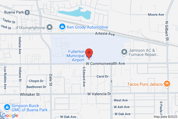 Fullerton City of, Airport