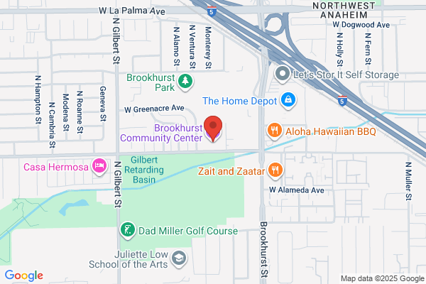 Anaheim City of, Community Services, Community Services Centers, Brookhurst Community Center