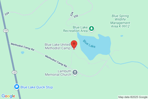Blue Lake Methodist Camp