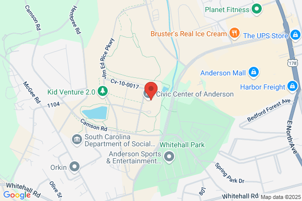 Anderson County of, Anderson Sports & Entertainment Center, Civic Center of Anderson