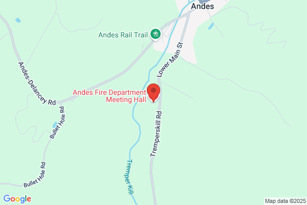 Andes Fire Department Meeting Hall