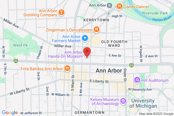 Ann Arbor Hands-On Museum, Business & Group Reservations