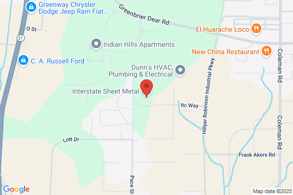 Interstate Sheet Metal Co Inc
