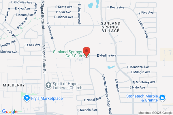 Sunland Springs Village, Sunland Springs Golf Course