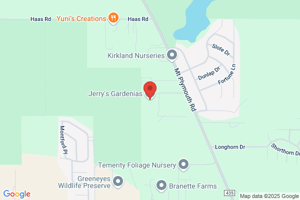 Jerrys Gardenias Inc, Main Location