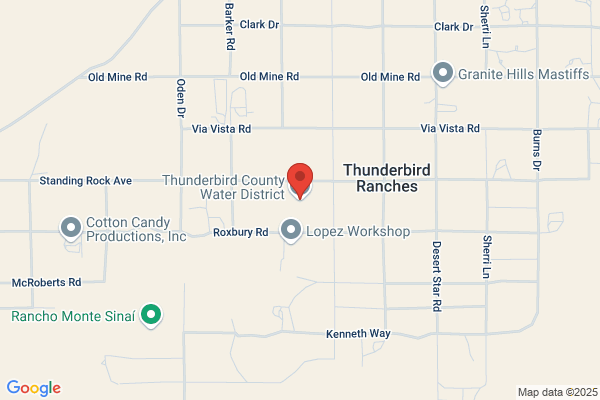 Thunderbird County Water Dist