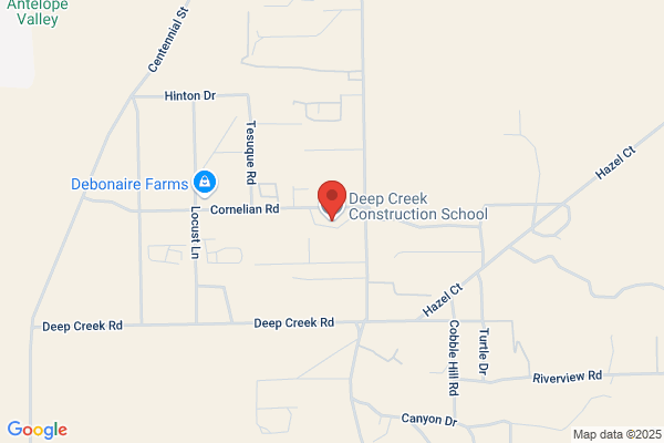 Deep Creek Construction School Heavy Equipment Operator Training