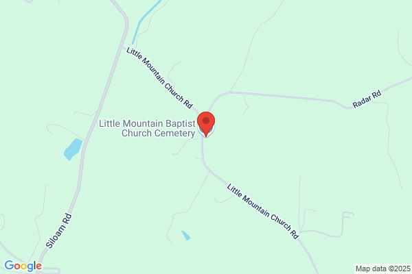 Little Mtn Baptist Church, Parsonage