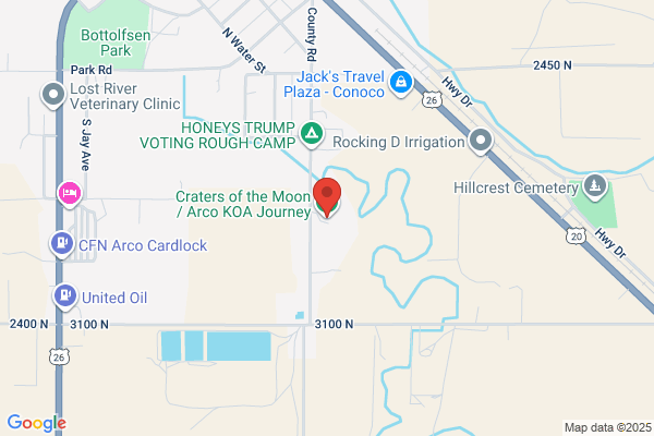 Craters of the Moon / Arco KOA Journey