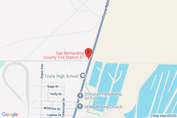 San Bernardino County Fire Department Searles Valley