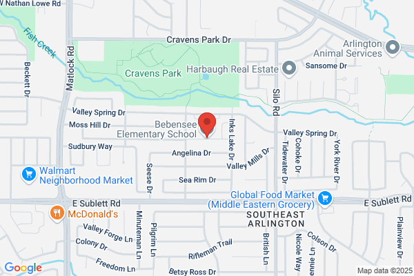 Arlington Independent School District, Elementary Schools, Bebensee