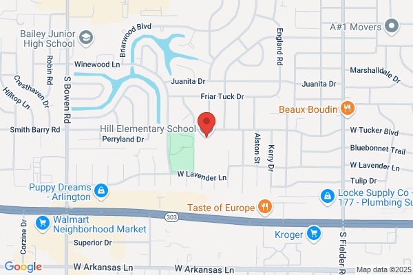 Arlington Independent School District, Elementary Schools, Hill