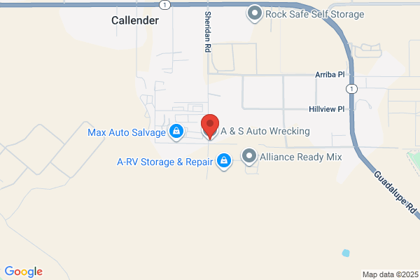 A  and  S Auto Wrecking Inc