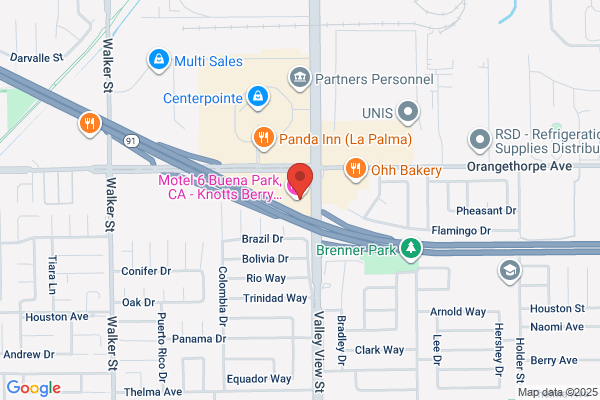 Motel 6 Buena Park Knotts Berry Farm Disneyland
