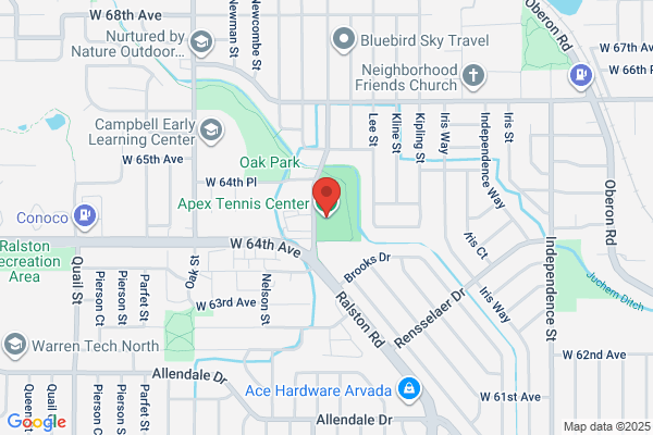 North Jeffco Park & Recreation District, Tennis Center