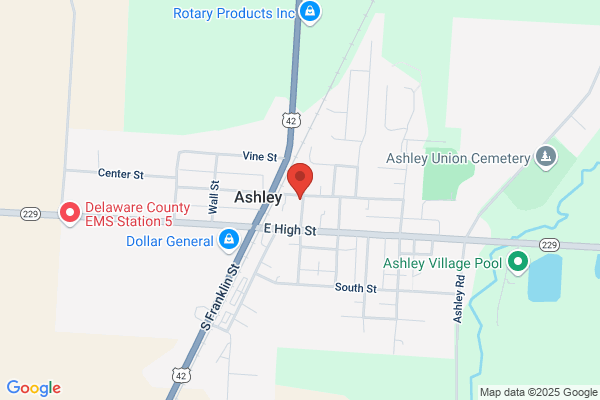Ashley Village of, Waste Water Facilities