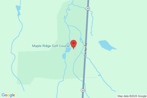 Maple Ridge Golf Course