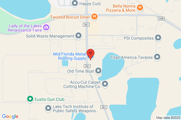 Mid Florida Metal Roofing Supplies