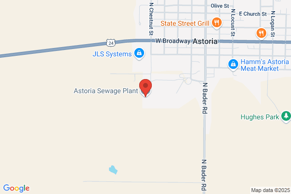 Astoria, Sewage Plant