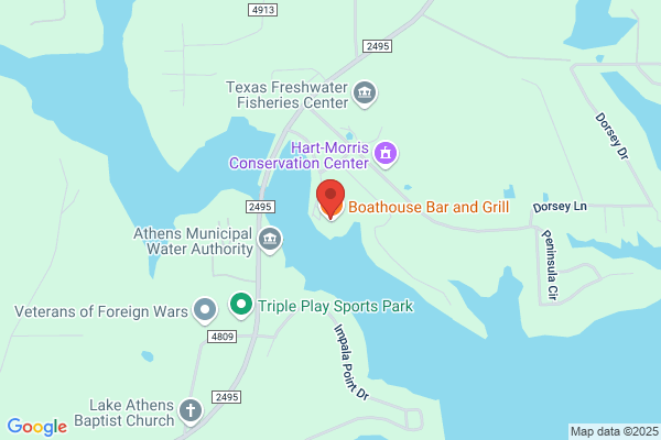 Lake Athens Marina, Restaurant