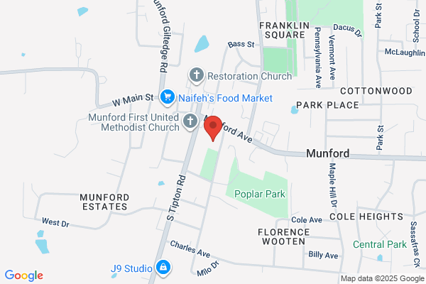 Munford City of City Hall, Parks & Recreation Department