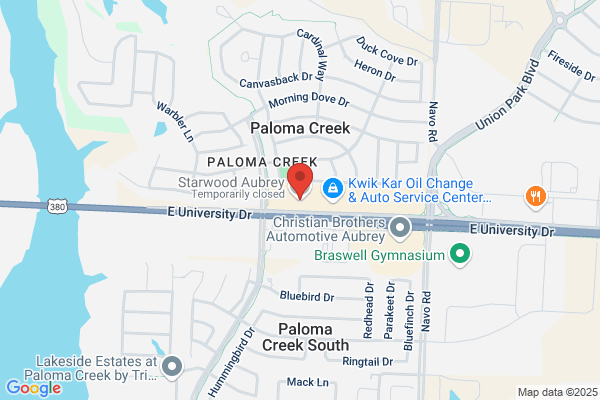 Starwood Cafe Paloma Creek