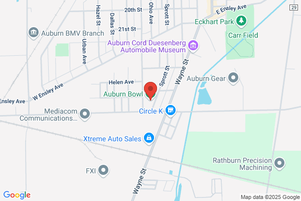 Auburn Bowl Inc