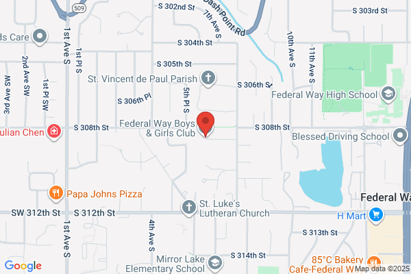 Boys & Girls Clubs of King County, Federal Way Boys & Girls Club