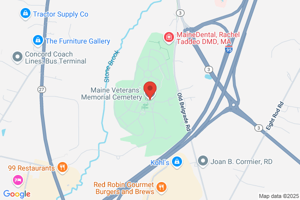 Maine State of, Veterans Services, Veterans Memorial Cemetery